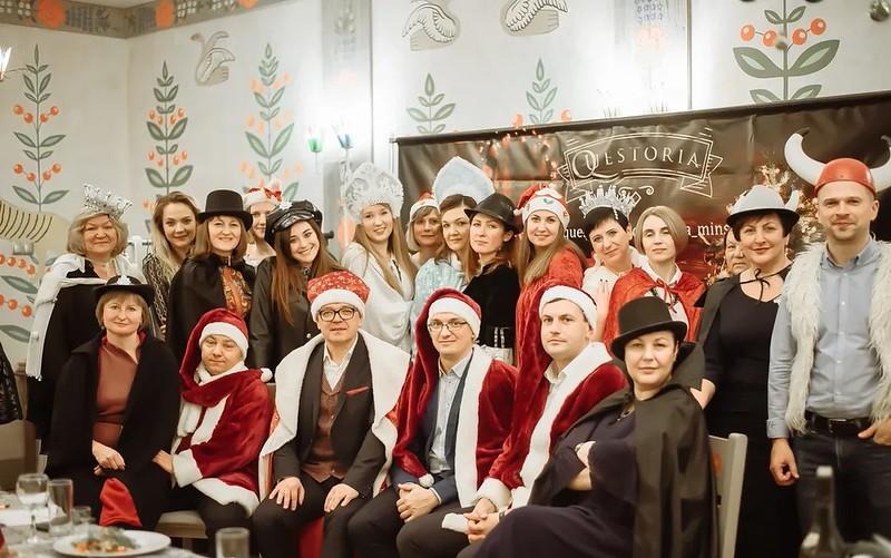 Тимбилдинг-активности на корпоративе на Новый год в Гродно