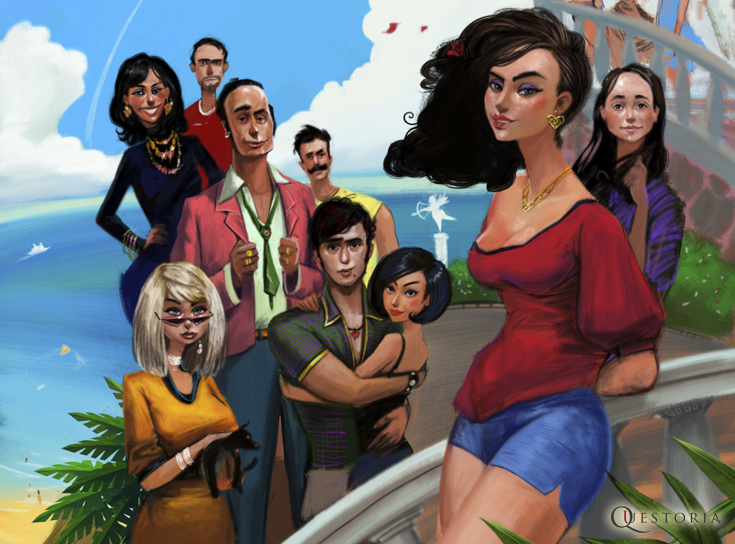 Мыльная опера новая квестория про сложные взаимоотношения