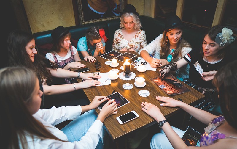 Хэллоуинская вечеринка с мистической атмосферой в Grodno